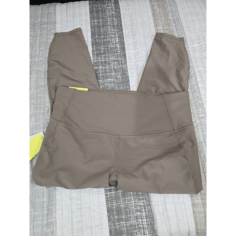 All in Motion Women's Size XXL Effortless Support High Rise 7/8 Leggings Taupe